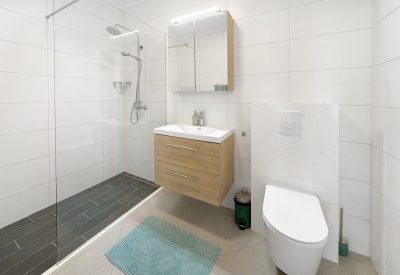 Privé zwembad van 3-slaapkamer penthouse in Piscadera met zeezicht