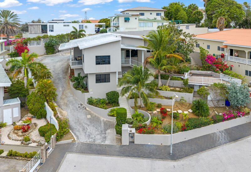 Luxe villa met zwembad en tropische tuin in Jan Sofat.